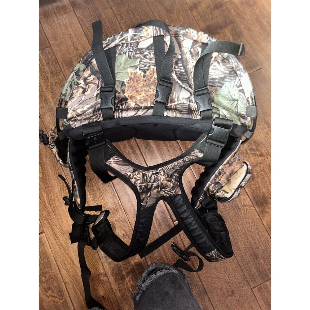 Cabela's heavy duty hunting‎ camo day pack / backpack large Lumbar Pack - Picture 6 of 9